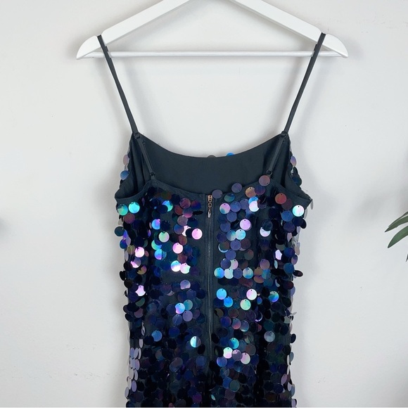 NWT Elliatt Deborah iridescent paillette embellishments Maxi Dress Size Small - Picture 12 of 14